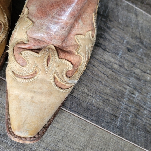 Corral R2227 Distressed Pheonix Eagle Cowboy Boots - Picture 5 of 12